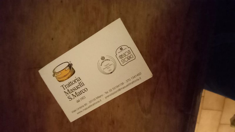 Trattoria Masuelli San Marco