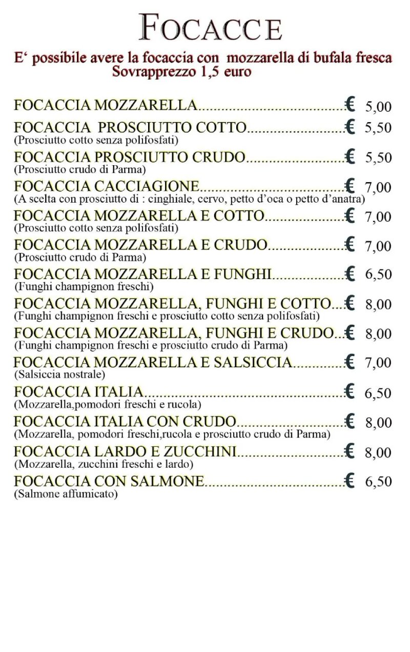 Pizzeria Lo Sghello