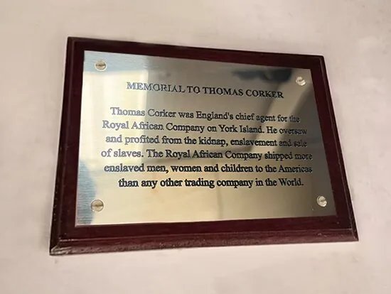 Falmouth Slave Trader Memorial