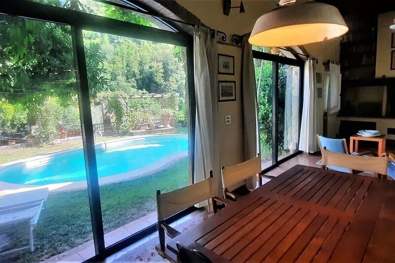 Villa Lombrici, at Mount Camaiore foot, near to the beach with private pool