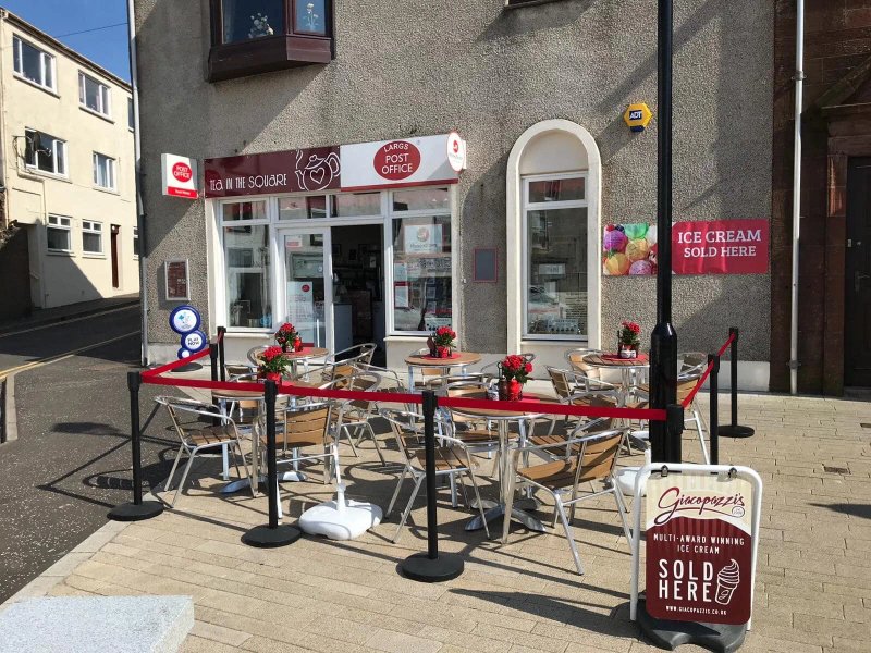 Tea in the Square@ Largs Post Office