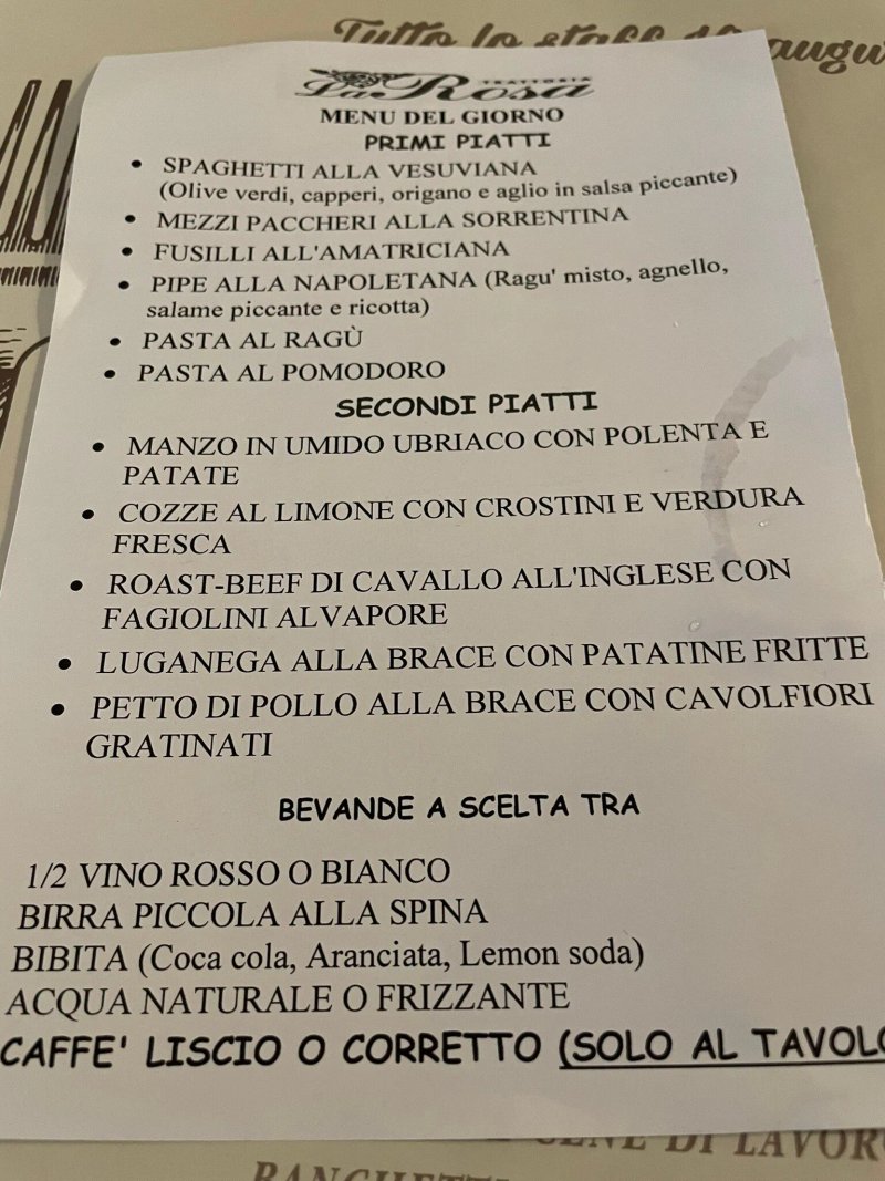 Trattoria La Rosa