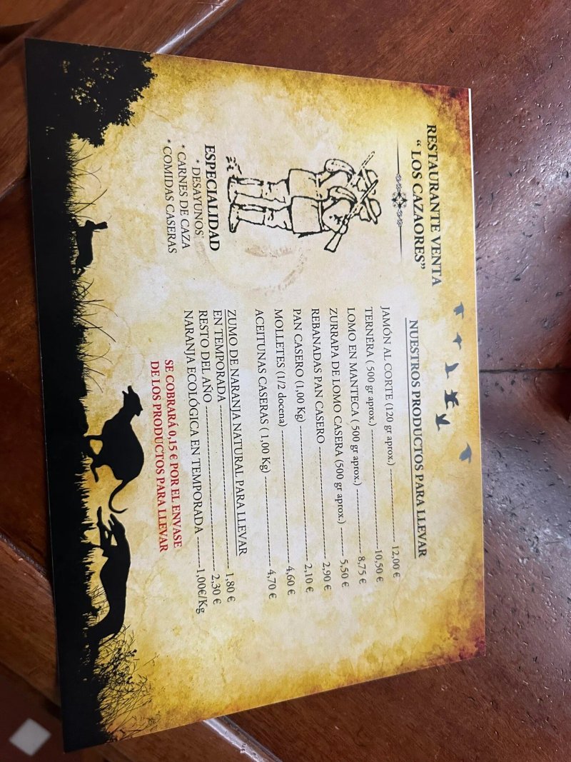 Restaurante Los Cazaores