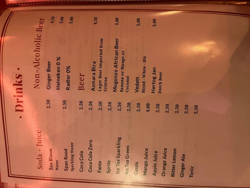Gezana Eritrean Restaurant
