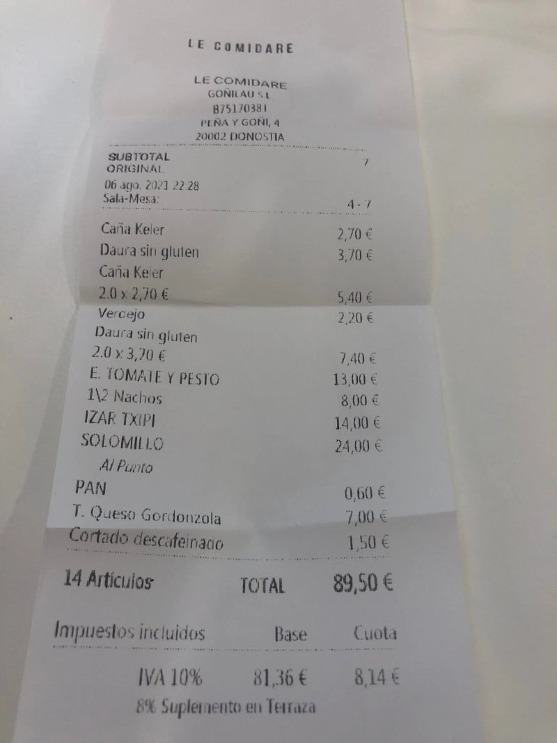 Le Comidare
