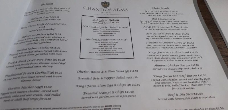 The Chandos Arms