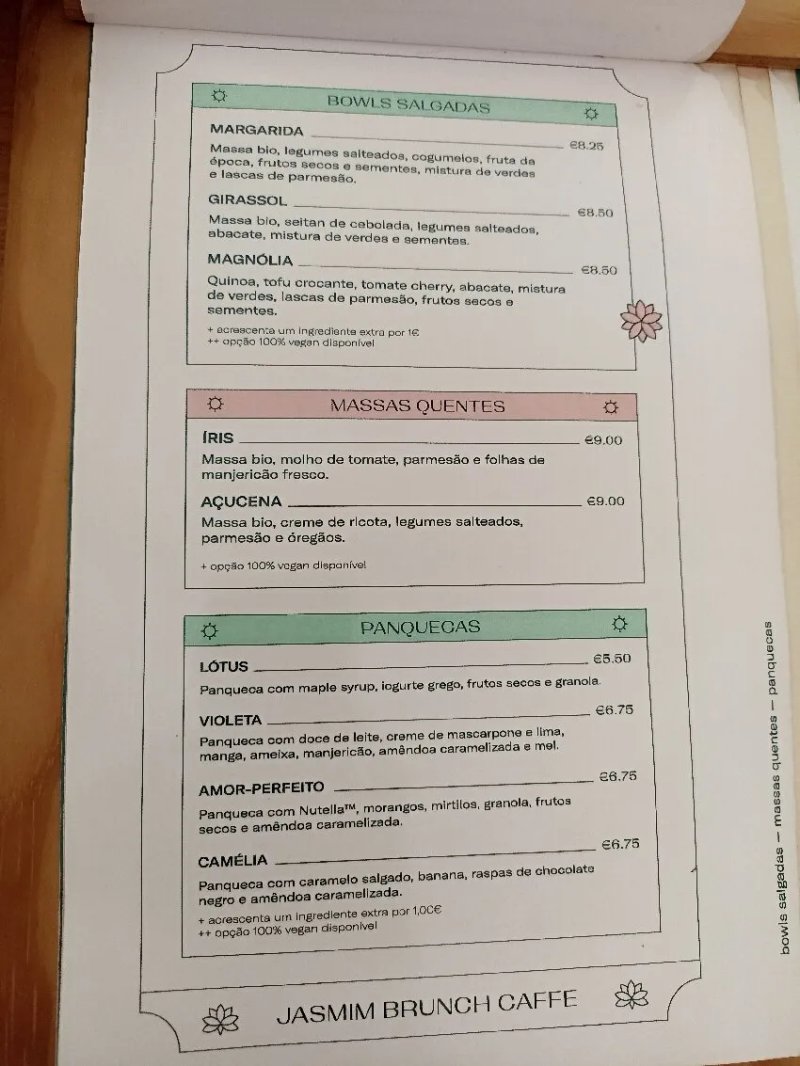 Jasmim Brunch Caffe