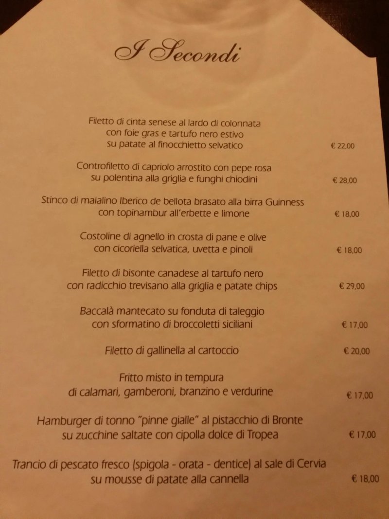Osteria Belvedere Restaurant