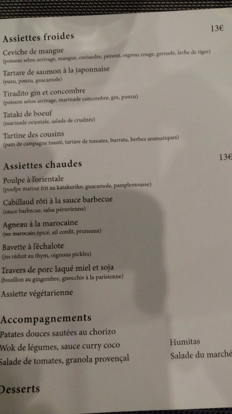 Le Comptoir Des Cousins