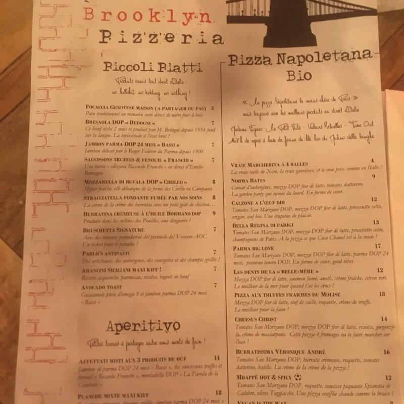The Brooklyn Pizzeria