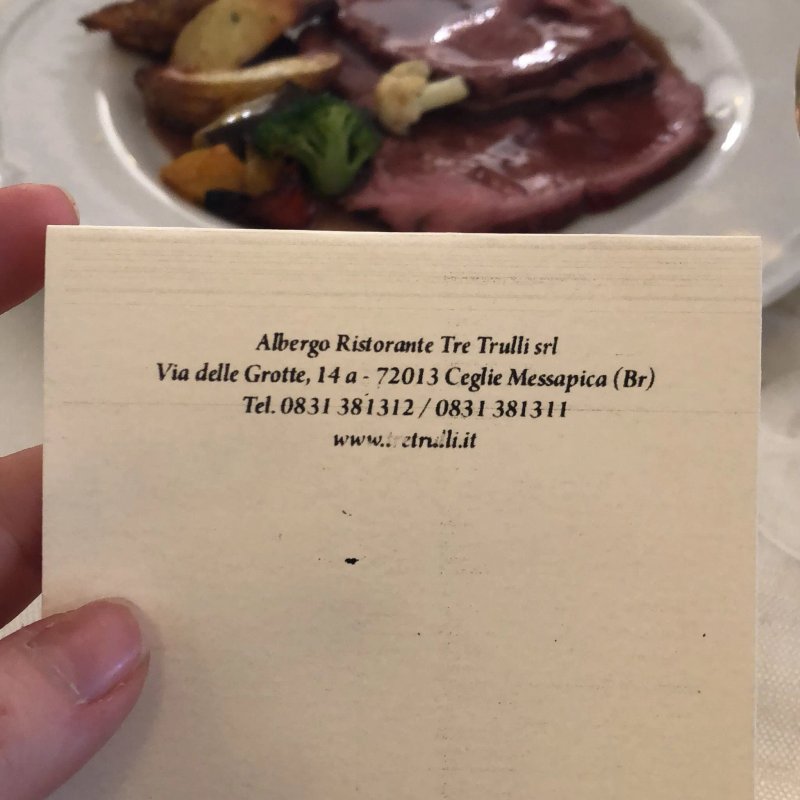 Ristorante Albergo Tre Trulli