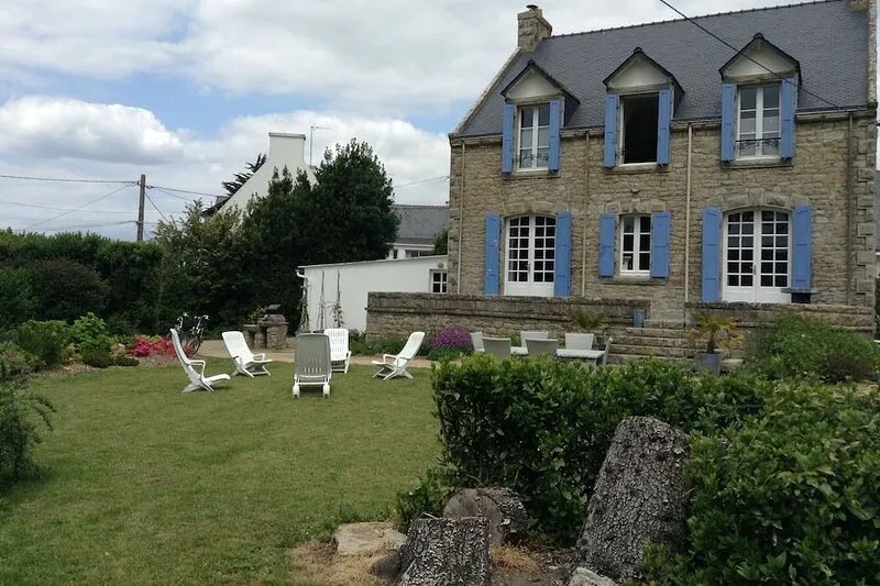 Carnac Plage - Grande Maison Familiale,  10 personnes 5 chambres.