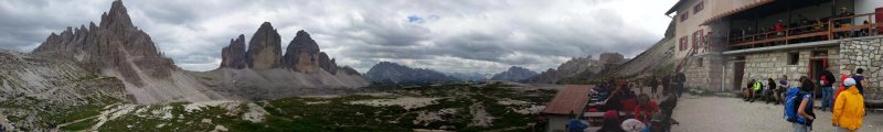 Dreizinnenhutte, Rifugio Antonio Locatelli