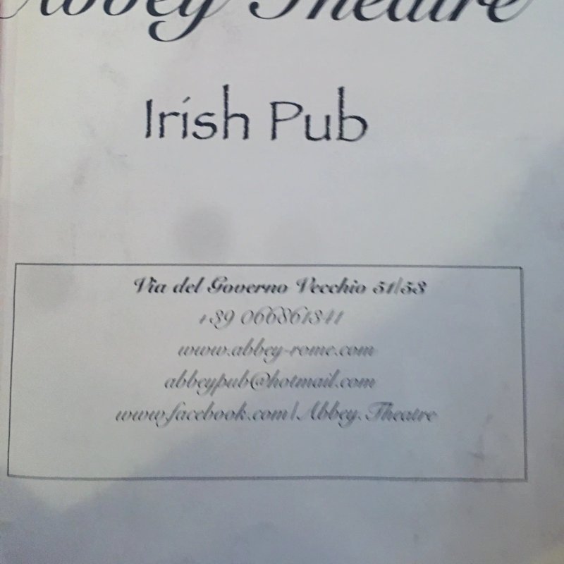 Abbey Theatre Irish Pub