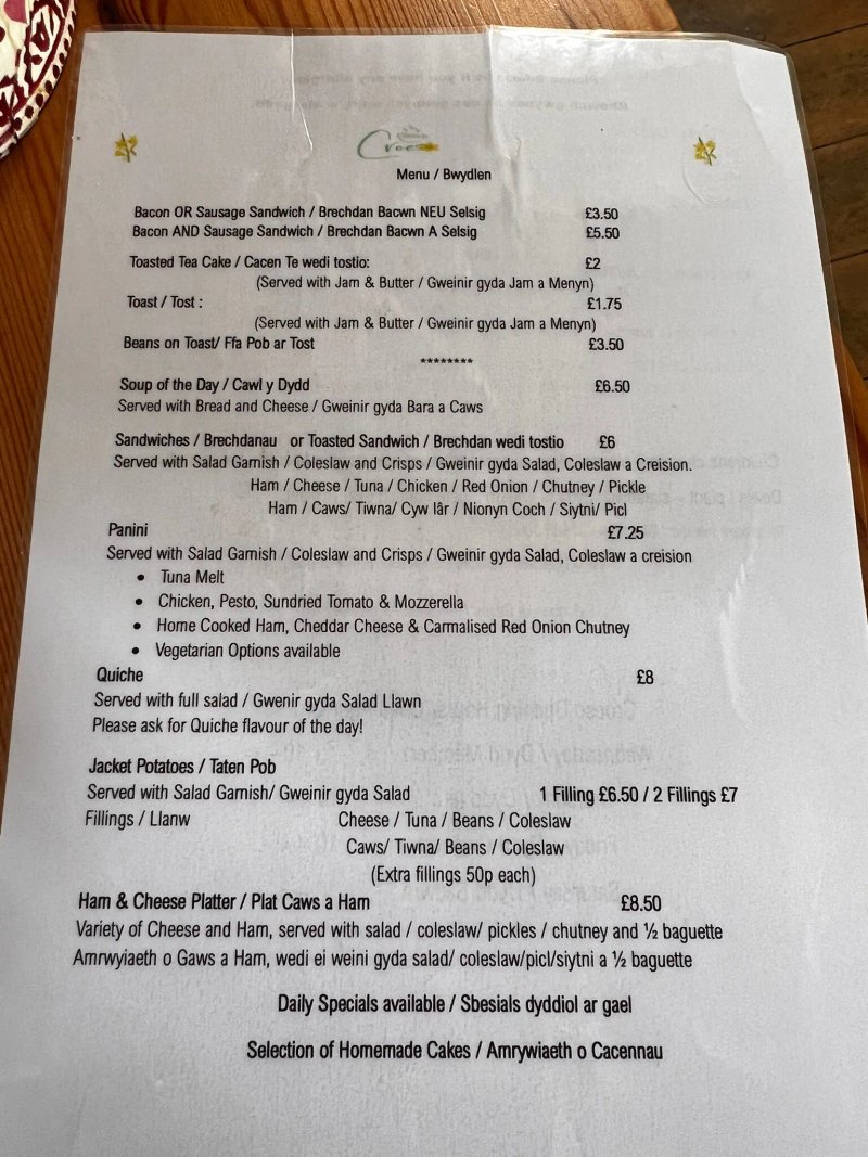 Croeso Cafe