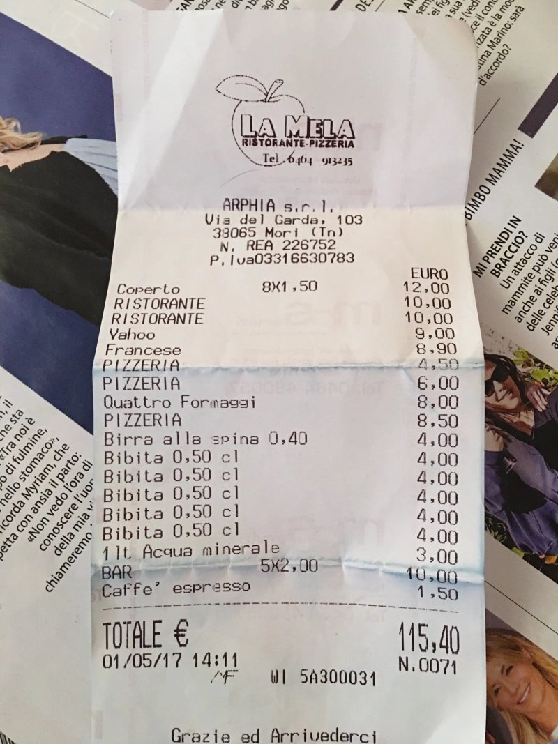 Ristorante Pizzeria La Mela
