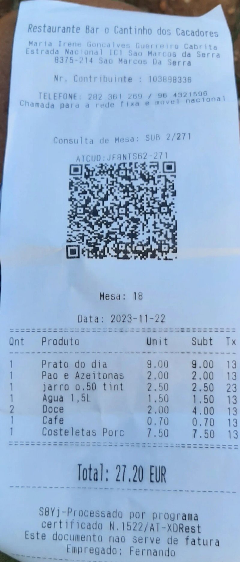 O Cantinho Dos Cacadores