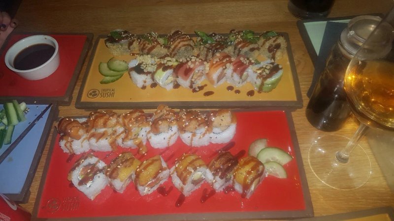 Tropical Sushi