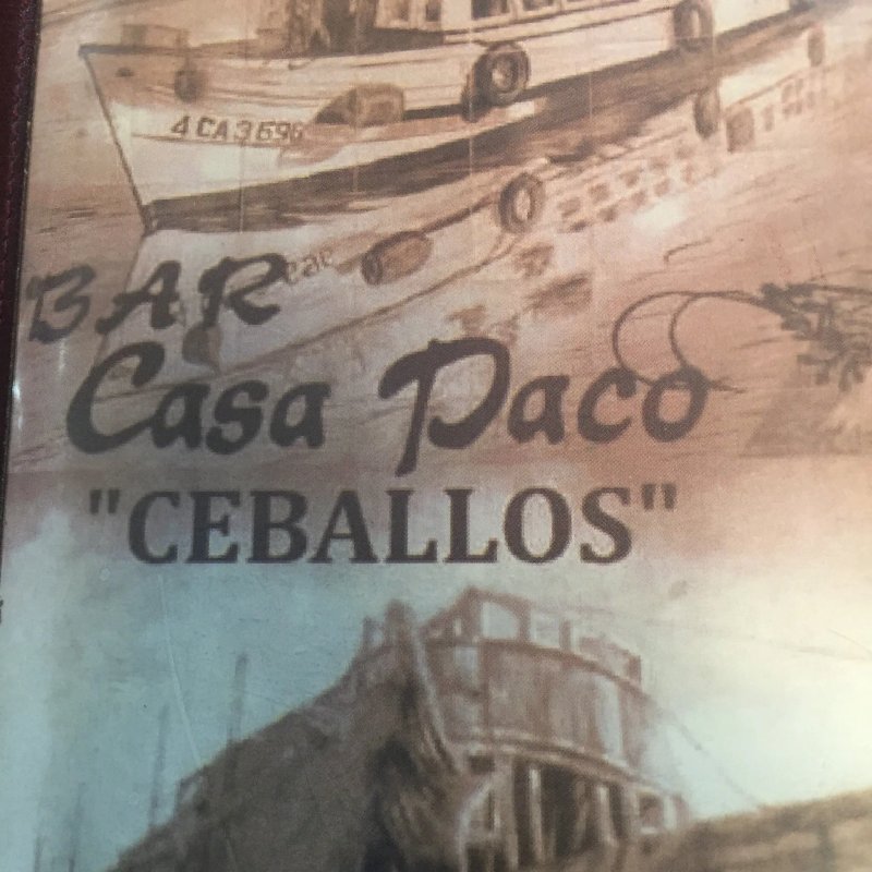 Bar Casa Paco Ceballos