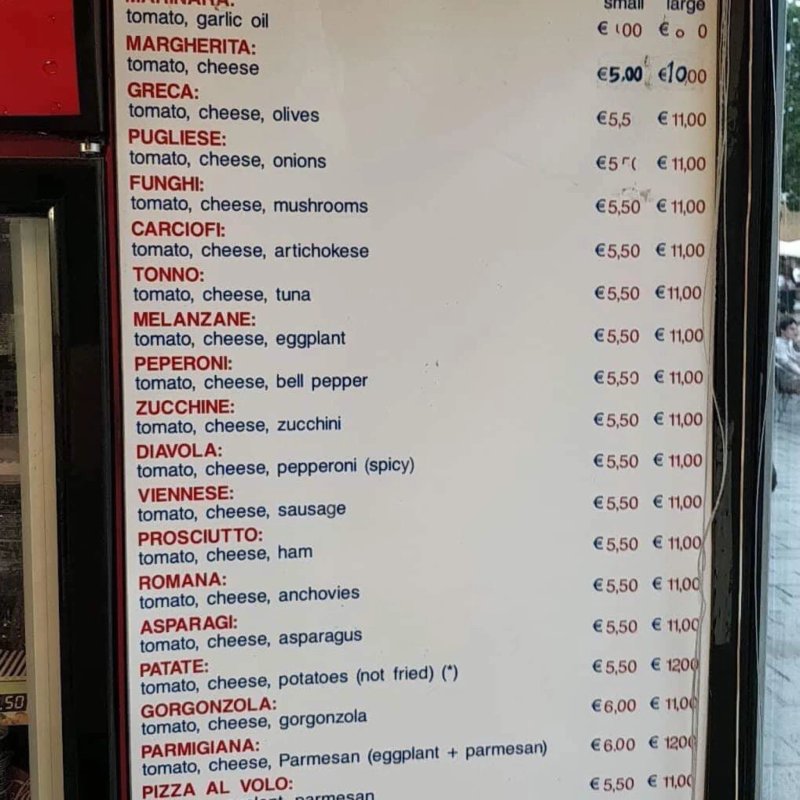 Pizza Al Volo
