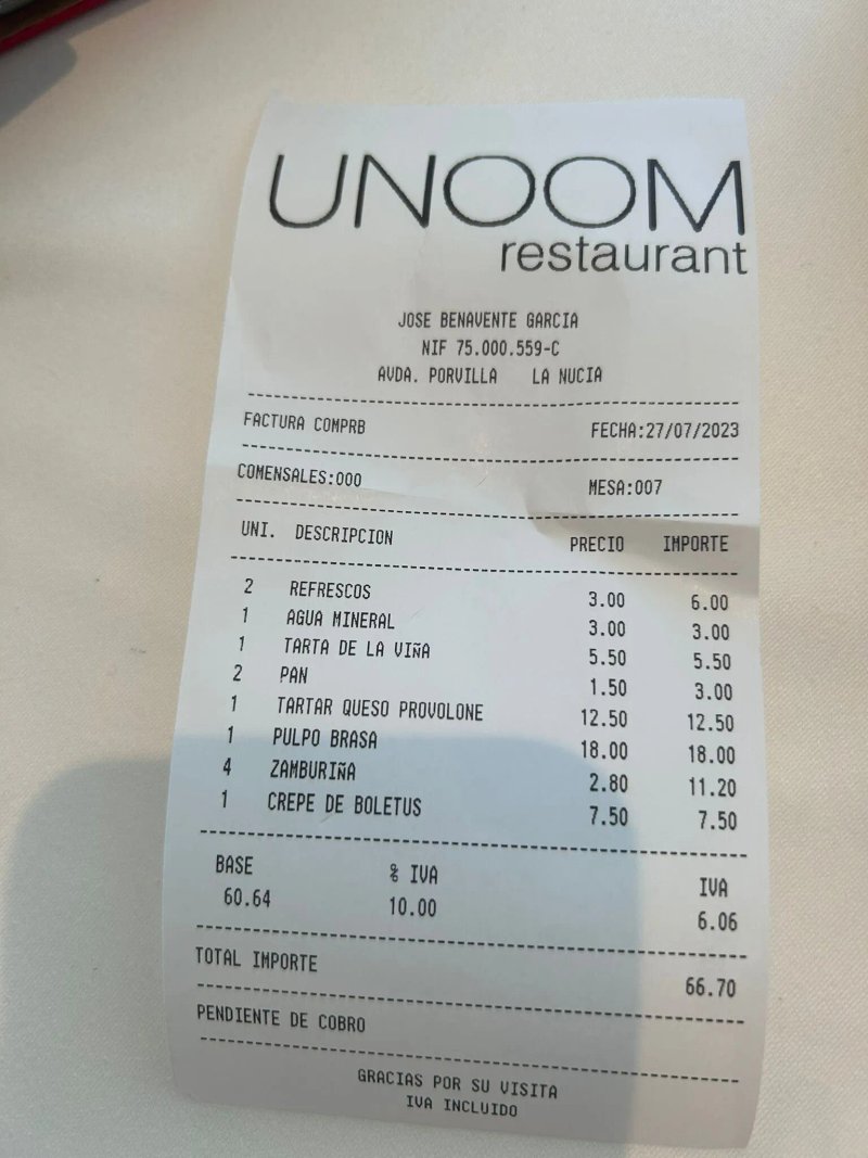 Unoom Restaurante