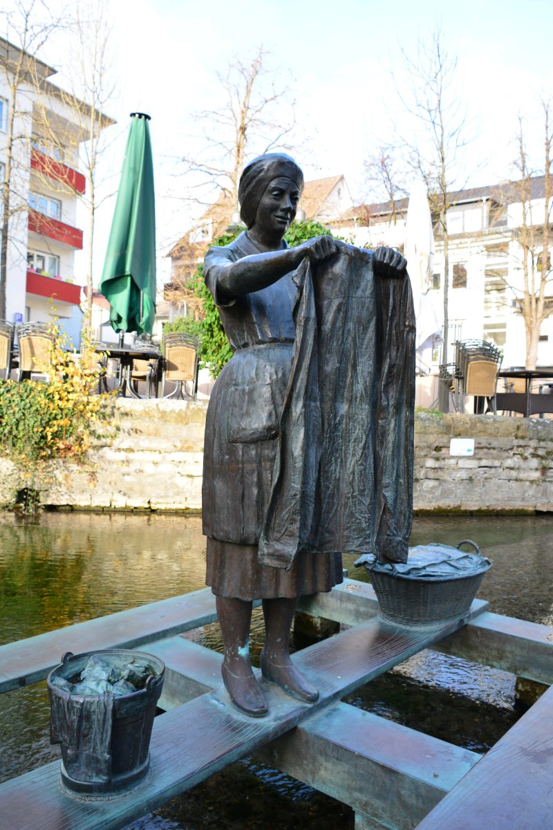 Bronze Miniatur Der Stadt Paderborn.