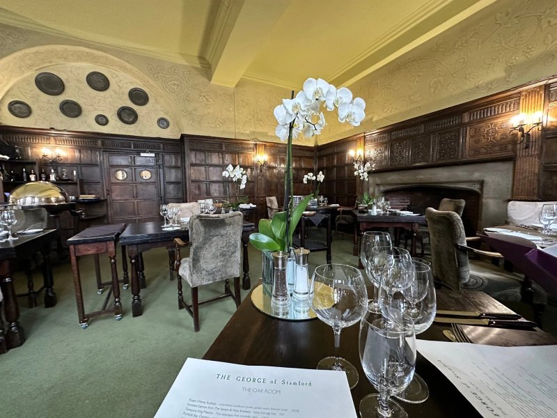 The Oak Room Restaurant at the George Hotel