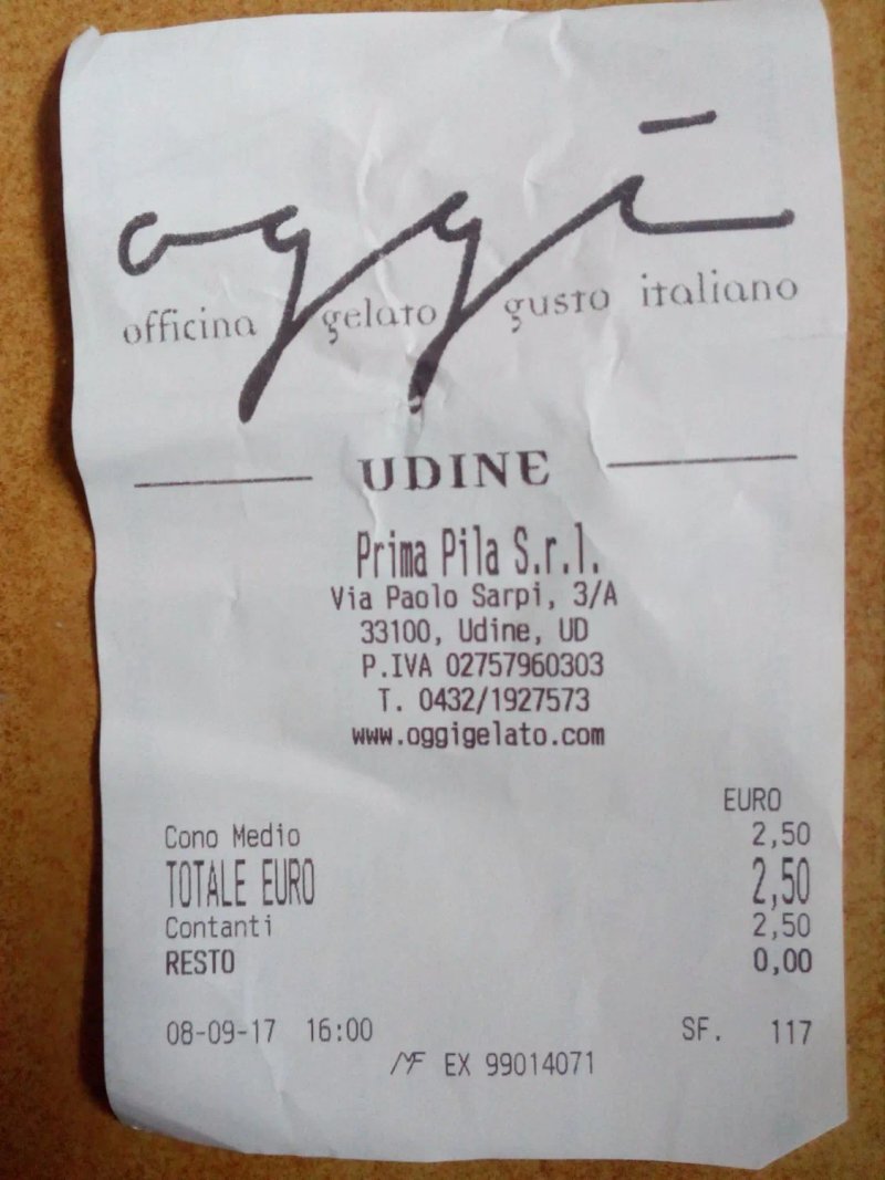 Oggi - Officina Gelato Gusto Italiano