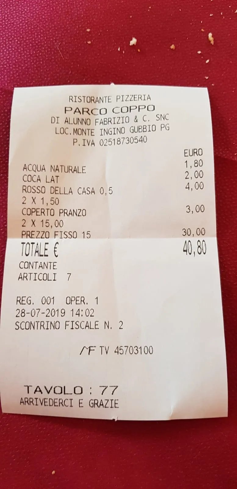 Ristorante Parco Coppo