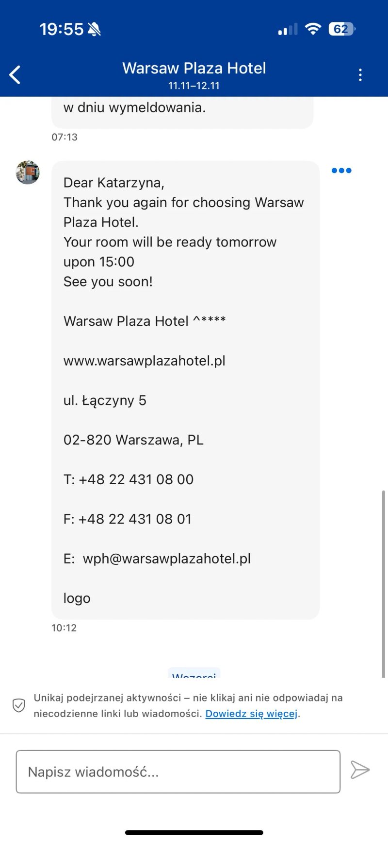 Warsaw Plaza Hotel