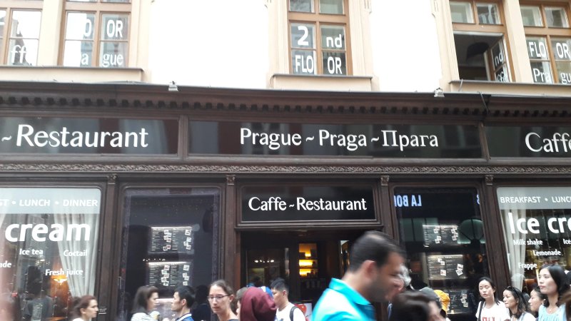 Caffe Restaurant Prague