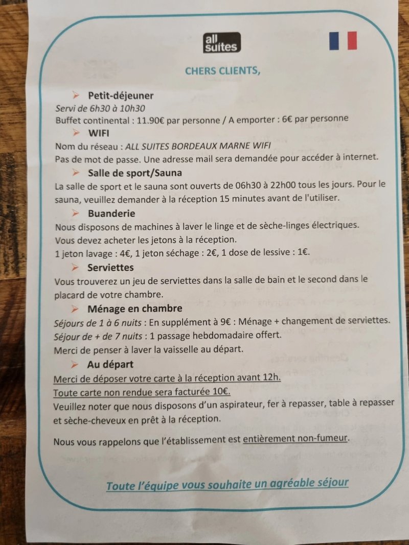 All Suites Appart Hotel Bordeaux Marne