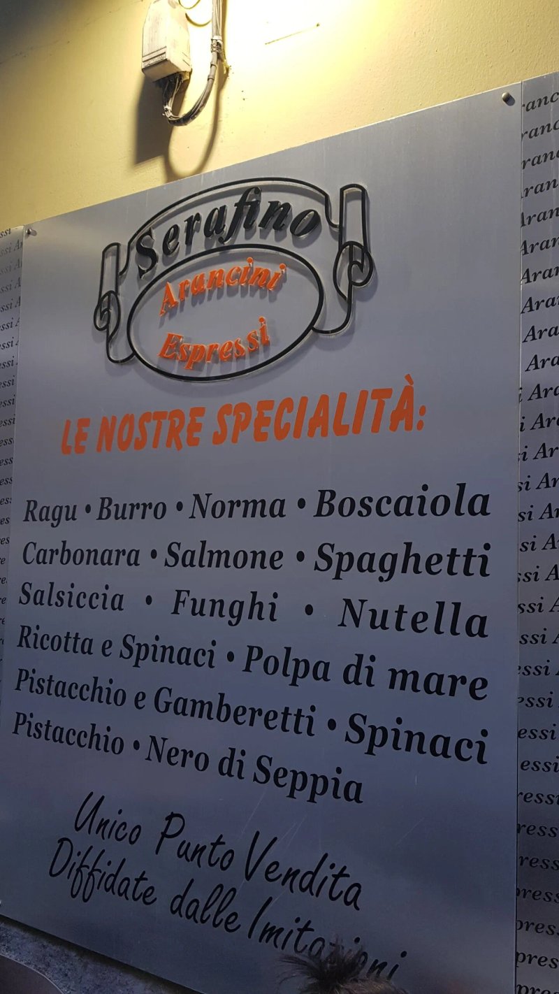 Serafino Arancini Espressi