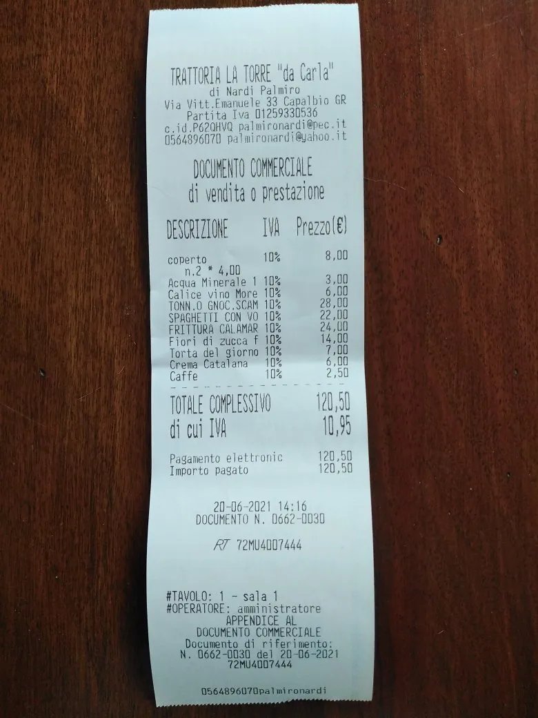 Trattoria La Torre da Carla