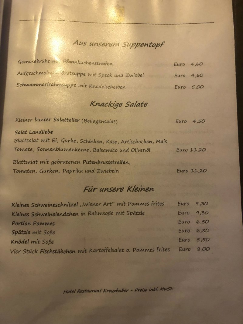 Hotel - Gasthof Kreuzhuber