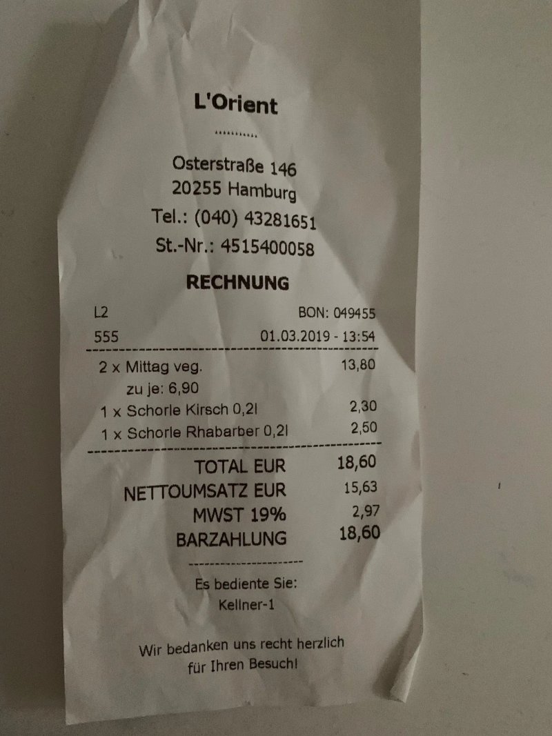 Restaurant L'Orient