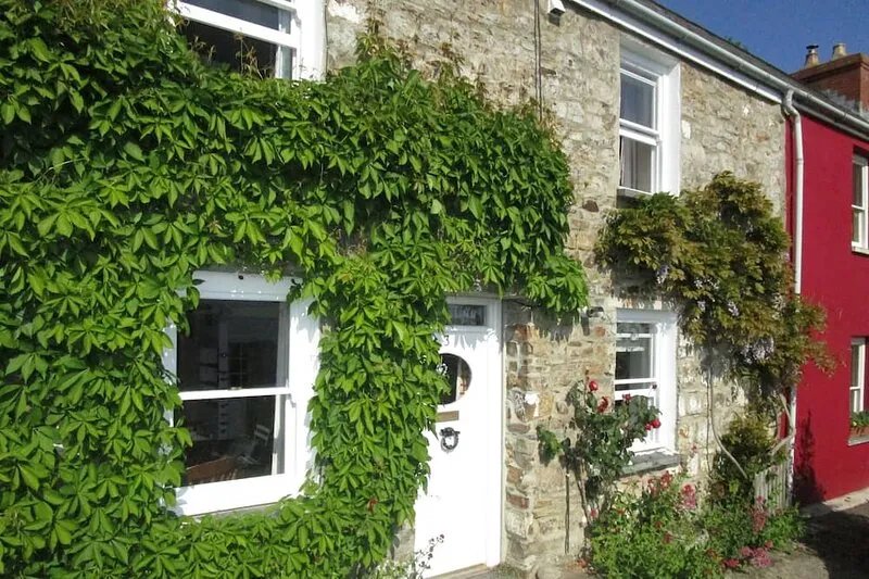 Character cottage in heart of village with stunning estuary view and garden