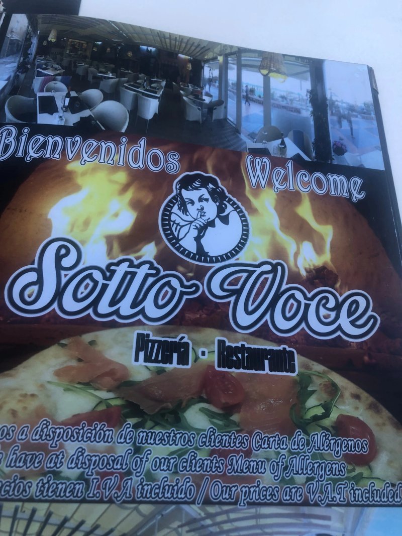 sotto voce