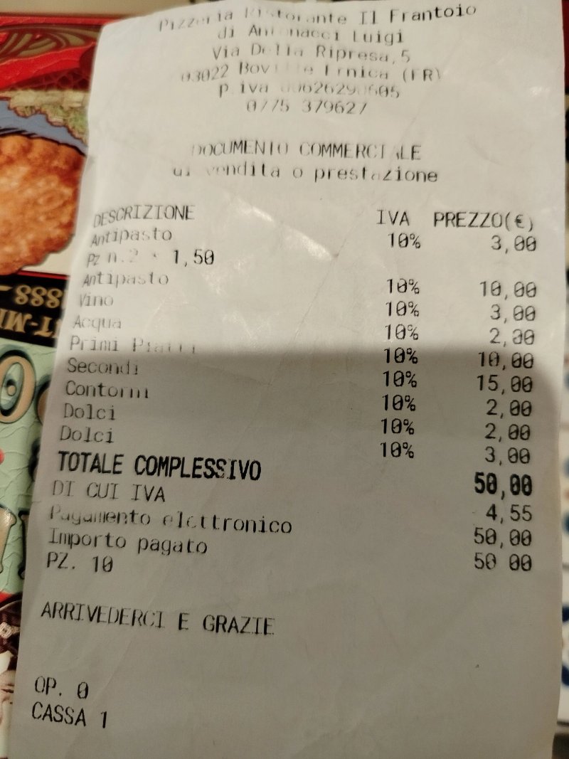 Pizzeria Il Frantoio