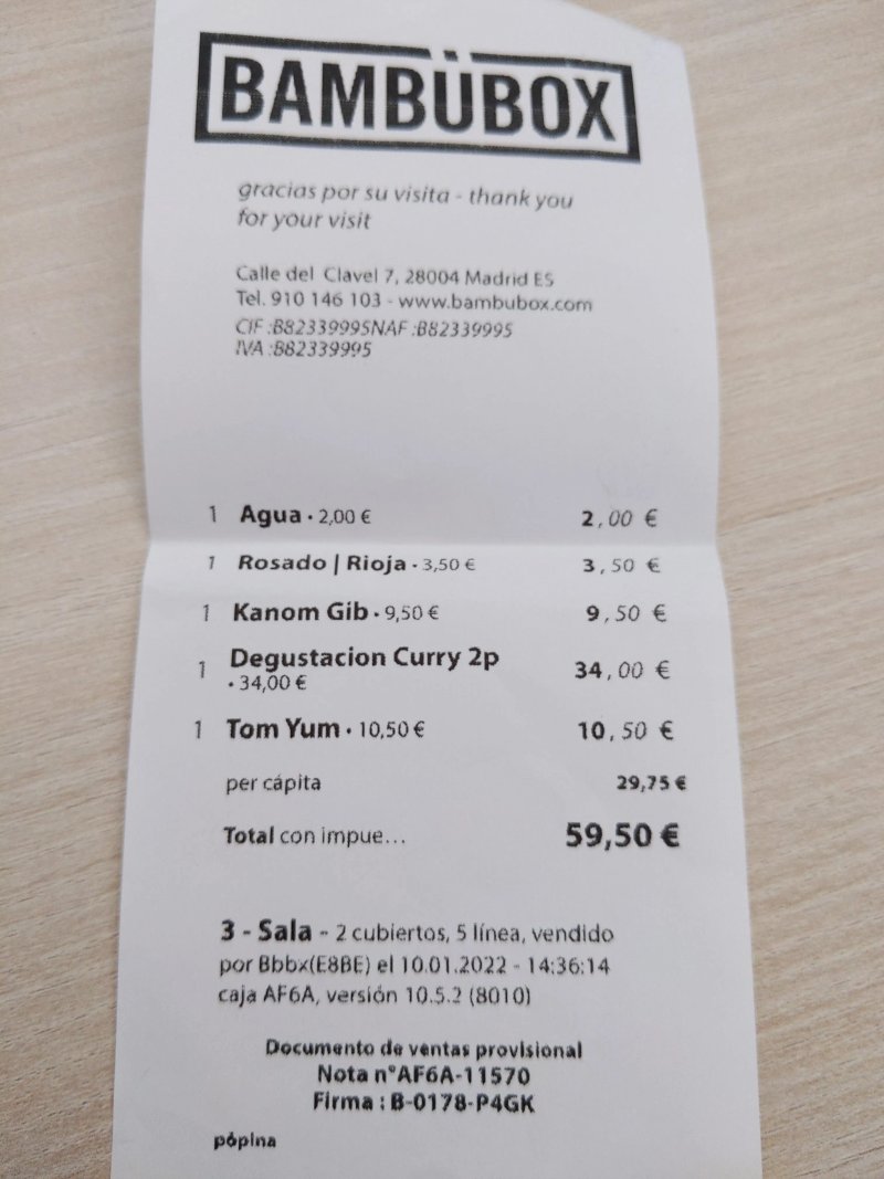 Bambubox Madrid
