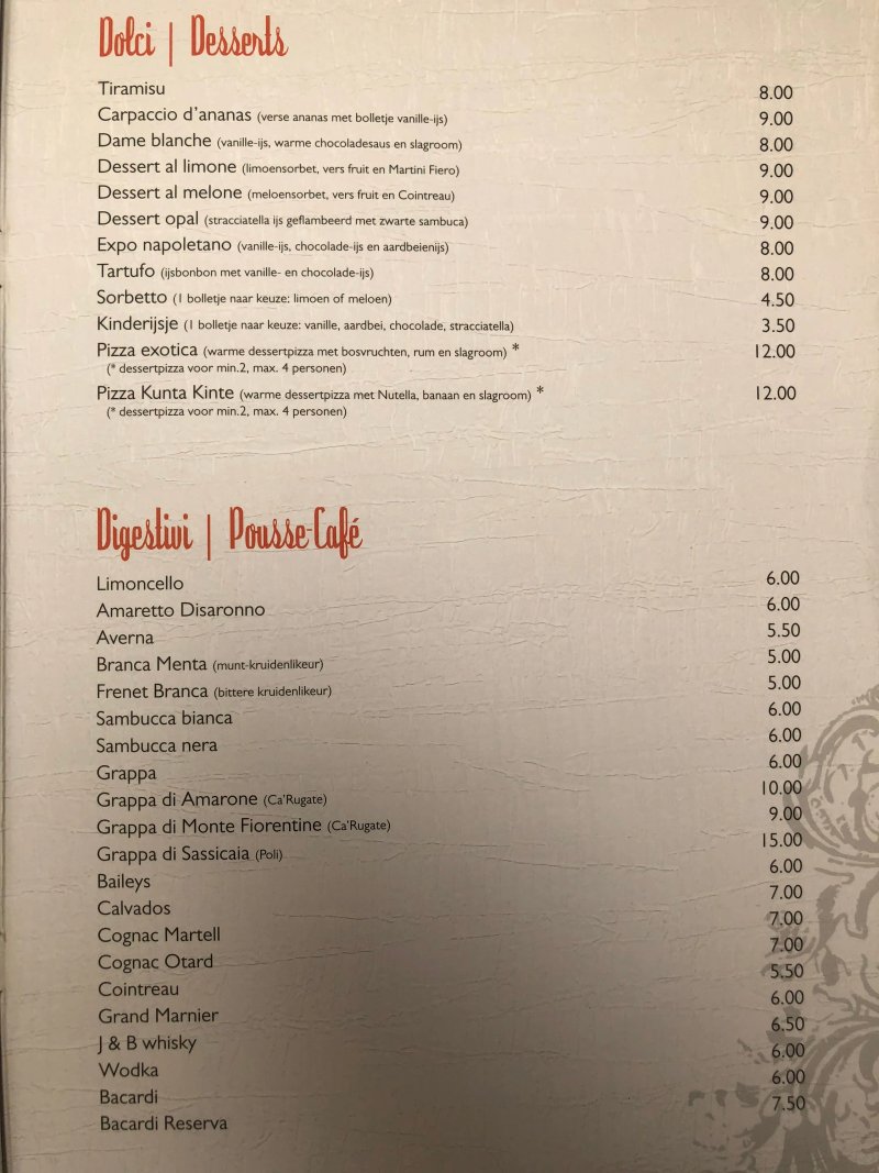 Pizza, Pasta e Basta
