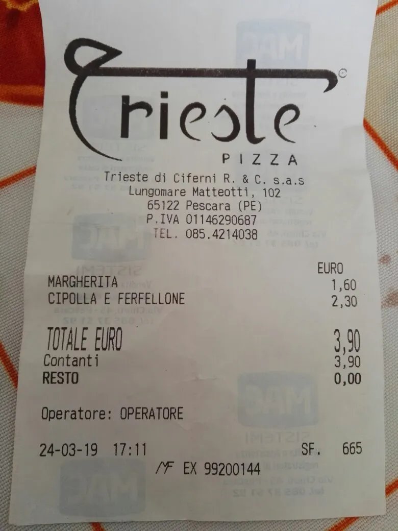 Trieste Pizza