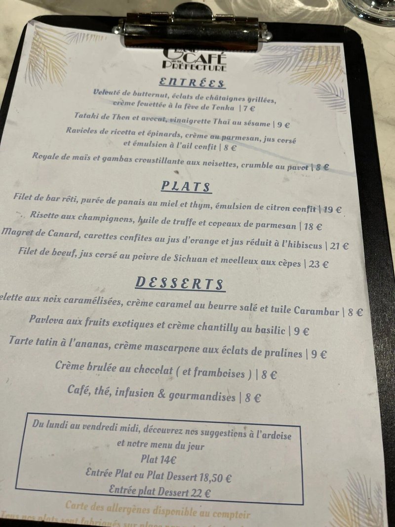 Grand Cafe de la Prefecture