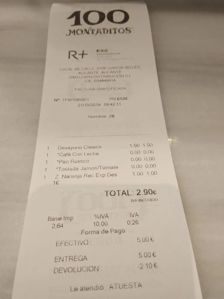 Cerveceria 100 Montaditos