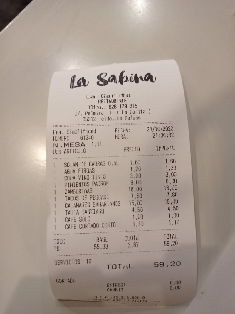La Sabina de La Garita