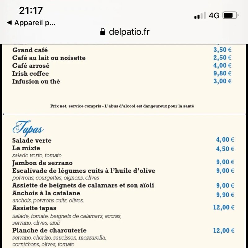 Restaurant Del Patio