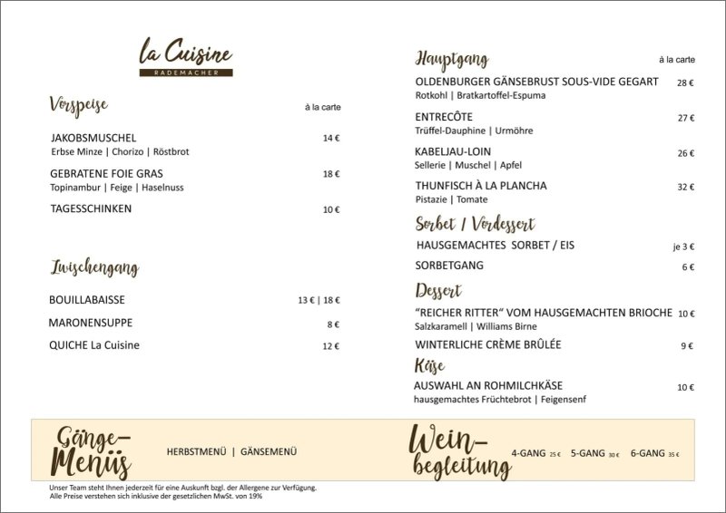 La Cuisine Rademacher