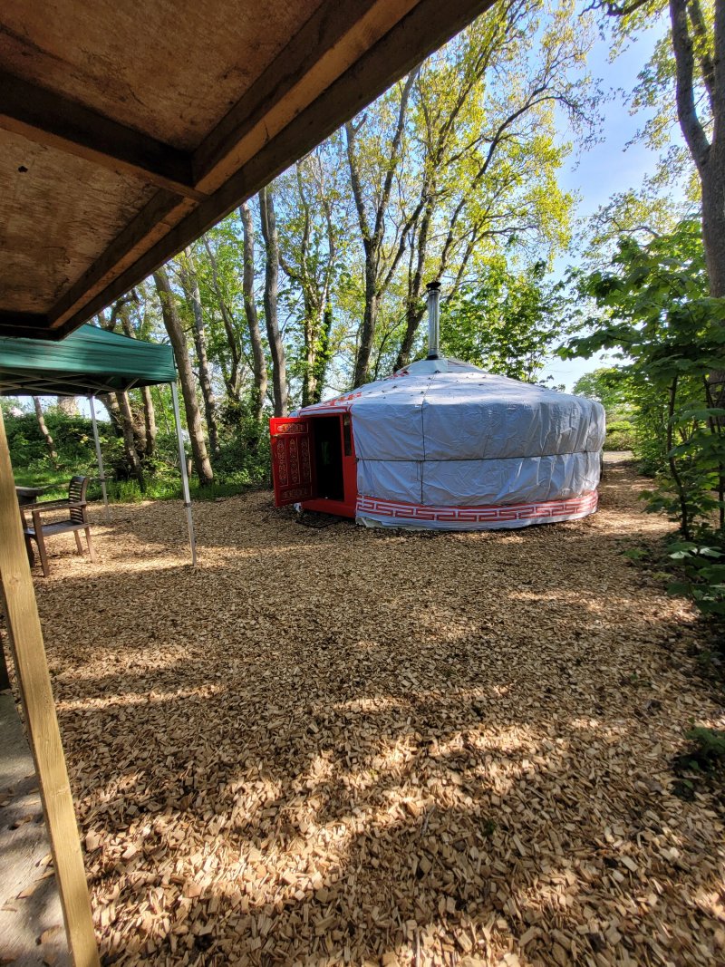 Sopley Lake Yurt Camp