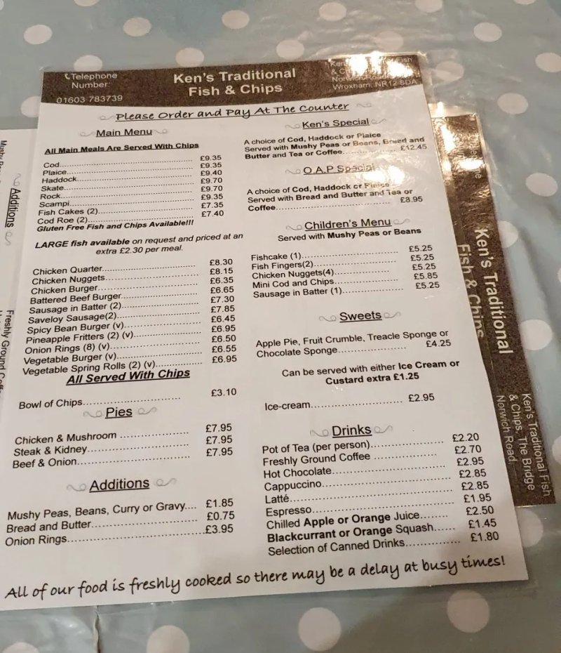 Kens Traditional Fish & Chips