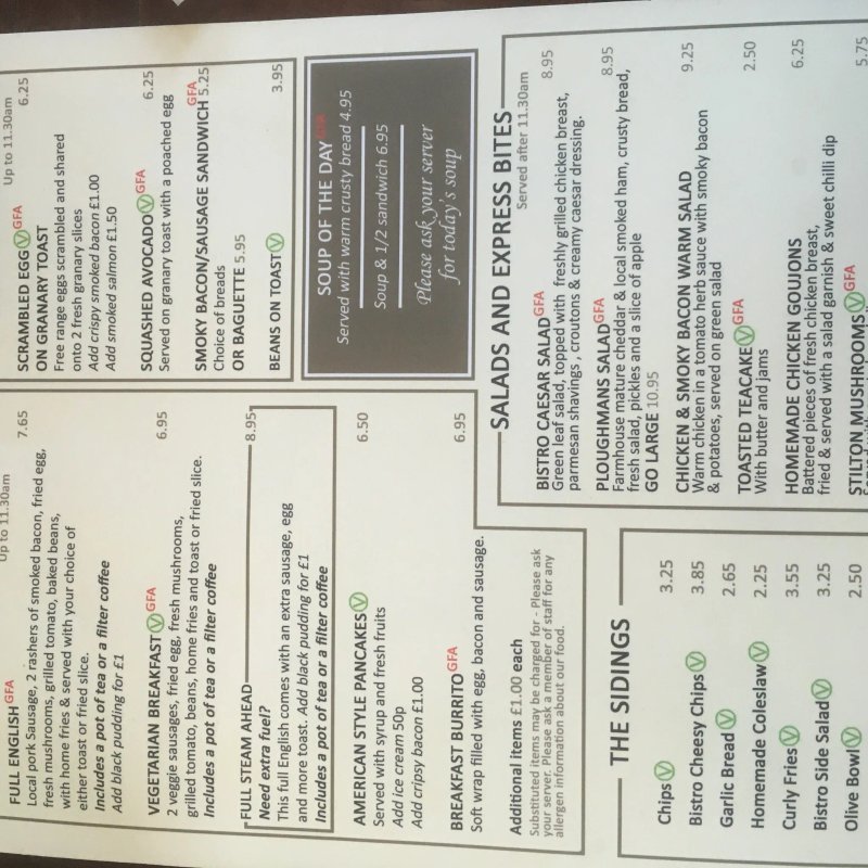 Wymondham's Station Bistro